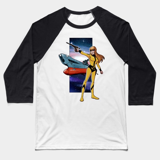 Nova of the Star Force Baseball T-Shirt by Doc Multiverse Designs